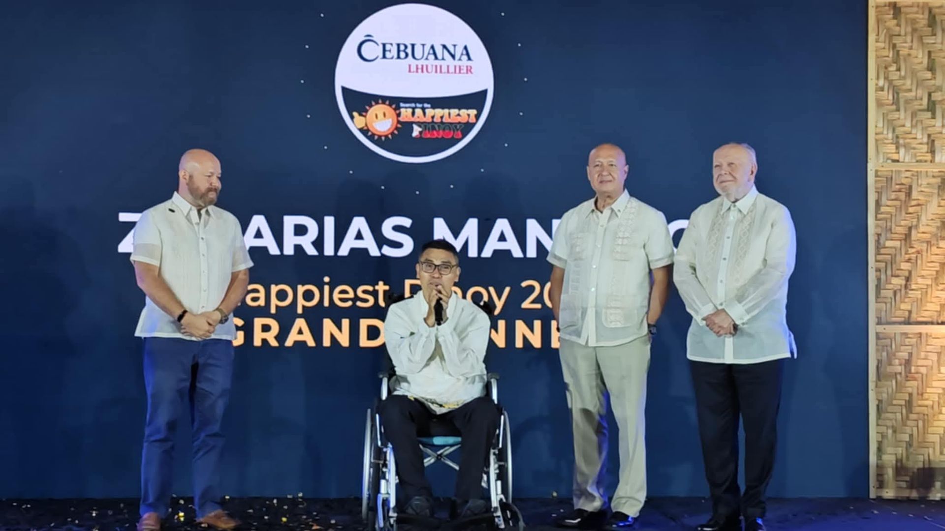 Literacy and Disability Inclusion Advocate Zacarias Mansing Jr. Crowned Cebuana Lhuillier’s 2025 Happiest Pinoy